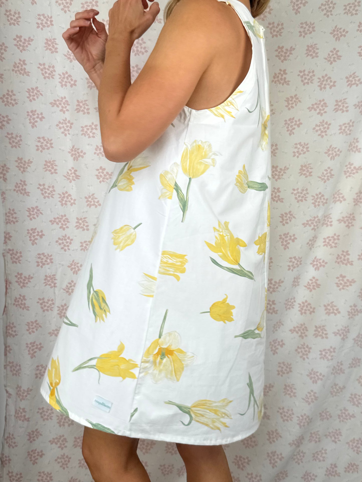 Robe Col Tulipe