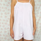 Combishort Rayé Rose
