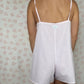 Combishort Rayé Rose