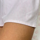 Combishort Rayé Rose