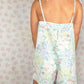 Combishort Fleurs Verte