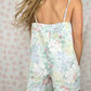 Combishort Fleurs Verte