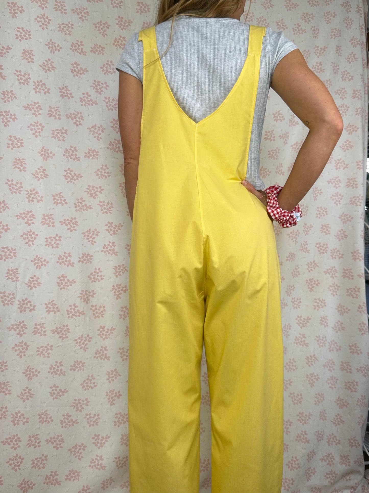 Salopette Uni Jaune