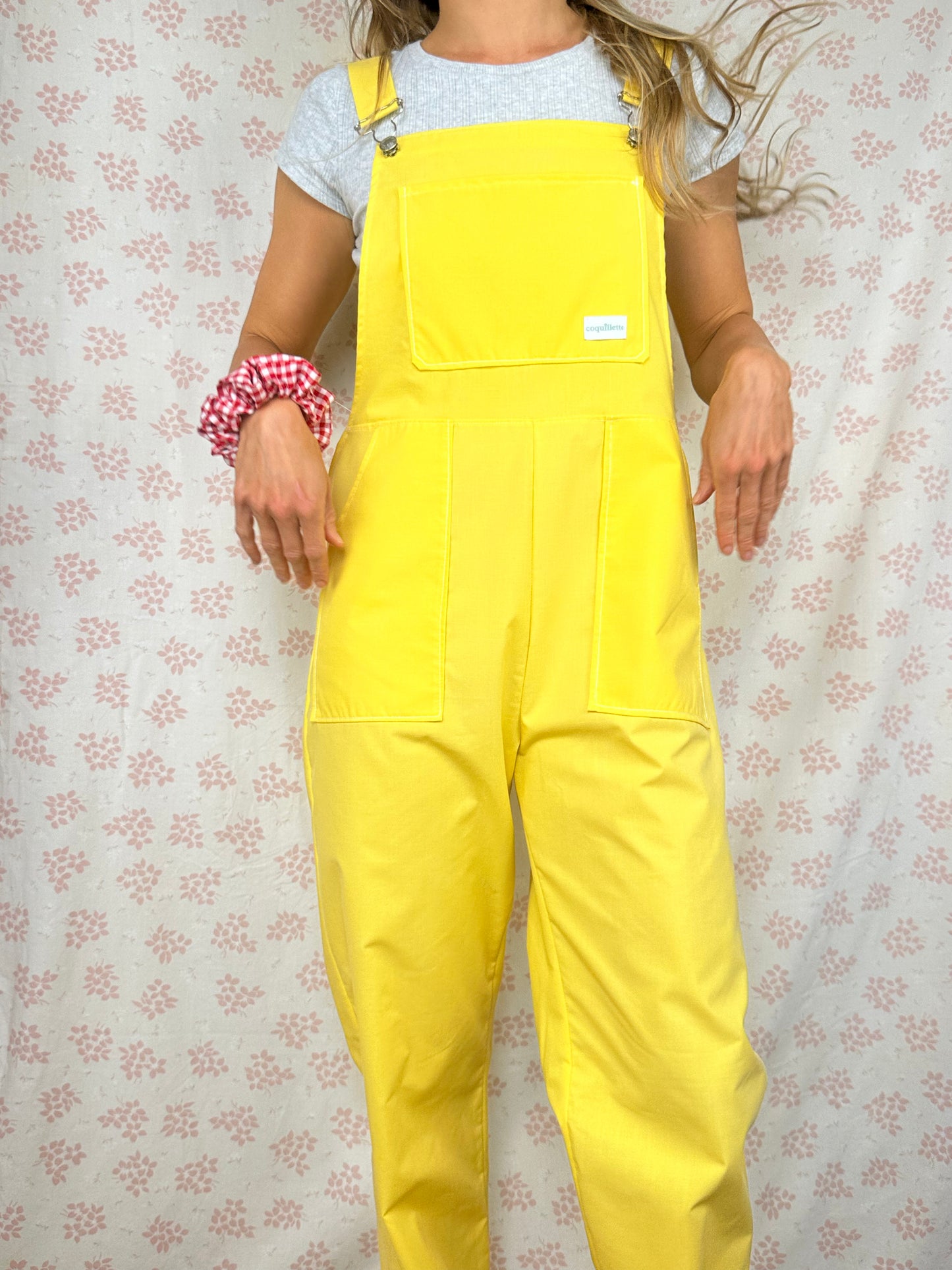 Salopette Uni Jaune