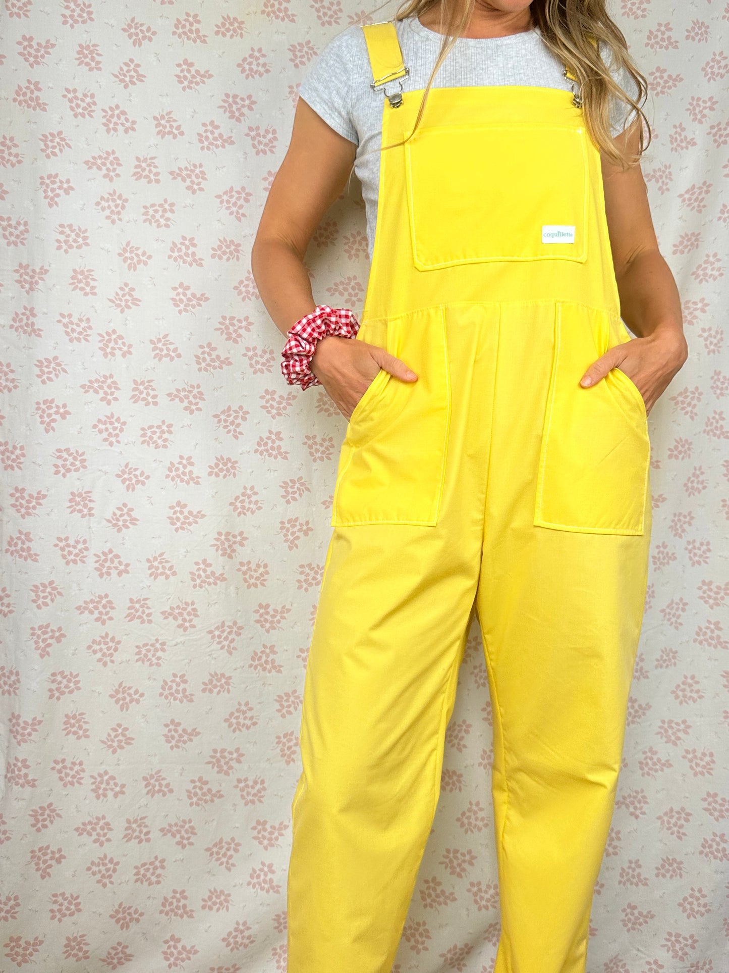 Salopette Uni Jaune