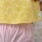 Top Jaune Fleurs