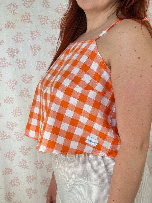 Top Vichy Orange