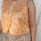 Haut Bouton Orange