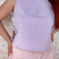 Haut Noeud Vichy Violet