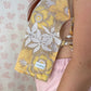 Haut Noeud Fleurs Marron