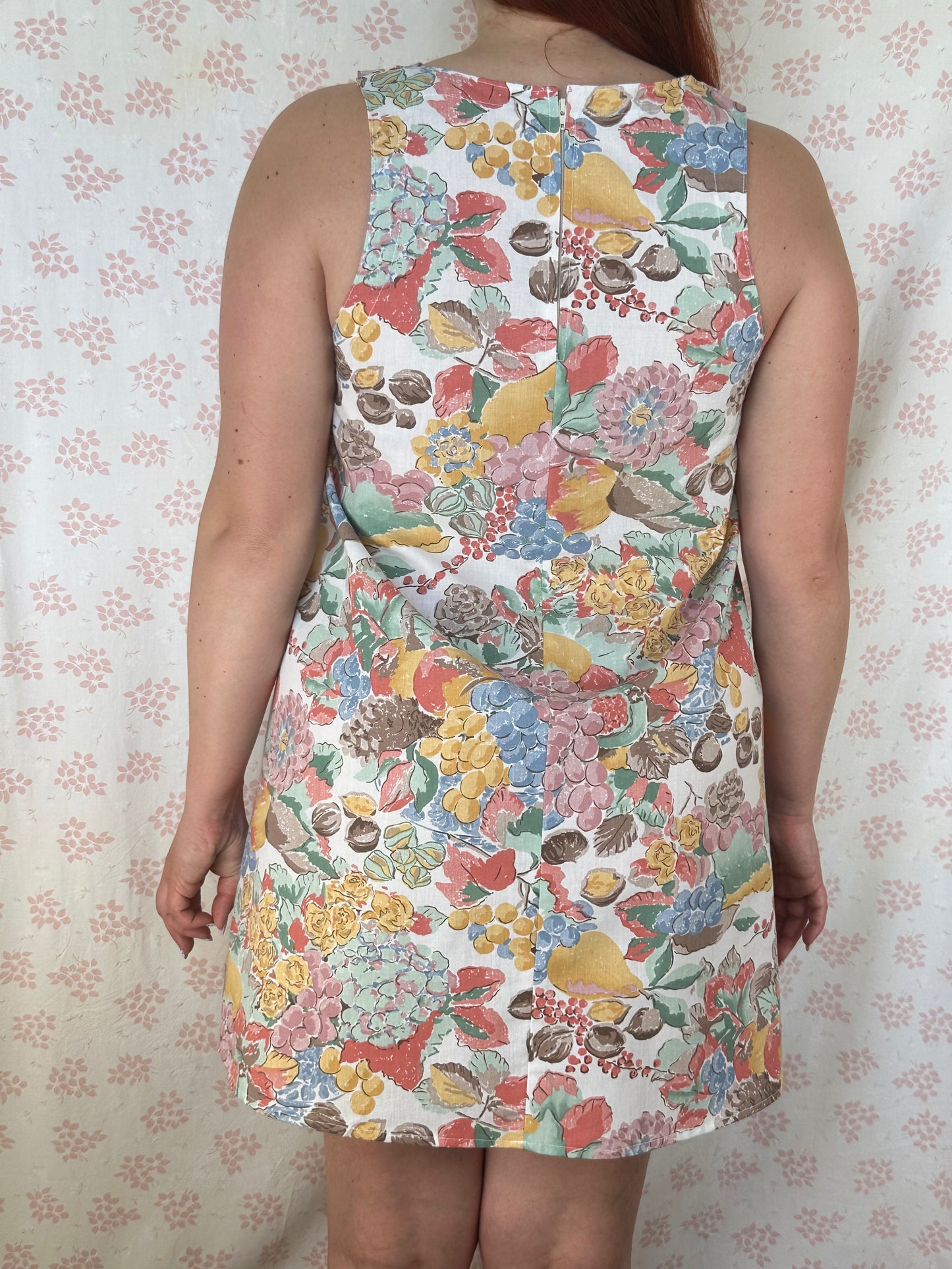 Robe Col Fruits