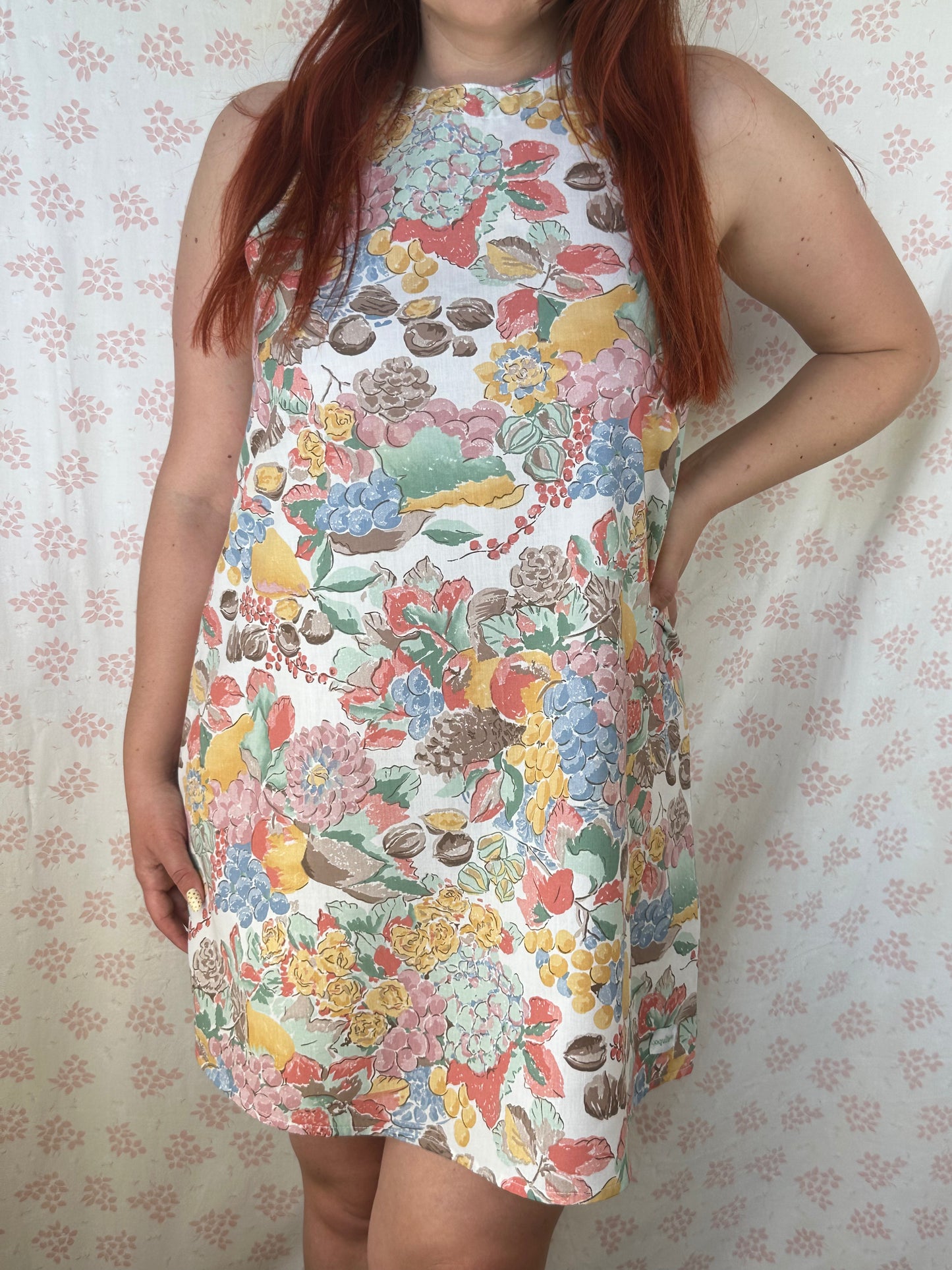 Robe Col Fruits