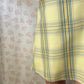 Robe Col Jaune Carreaux