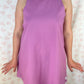 Robe Col Uni Violet