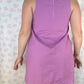 Robe Col Uni Violet