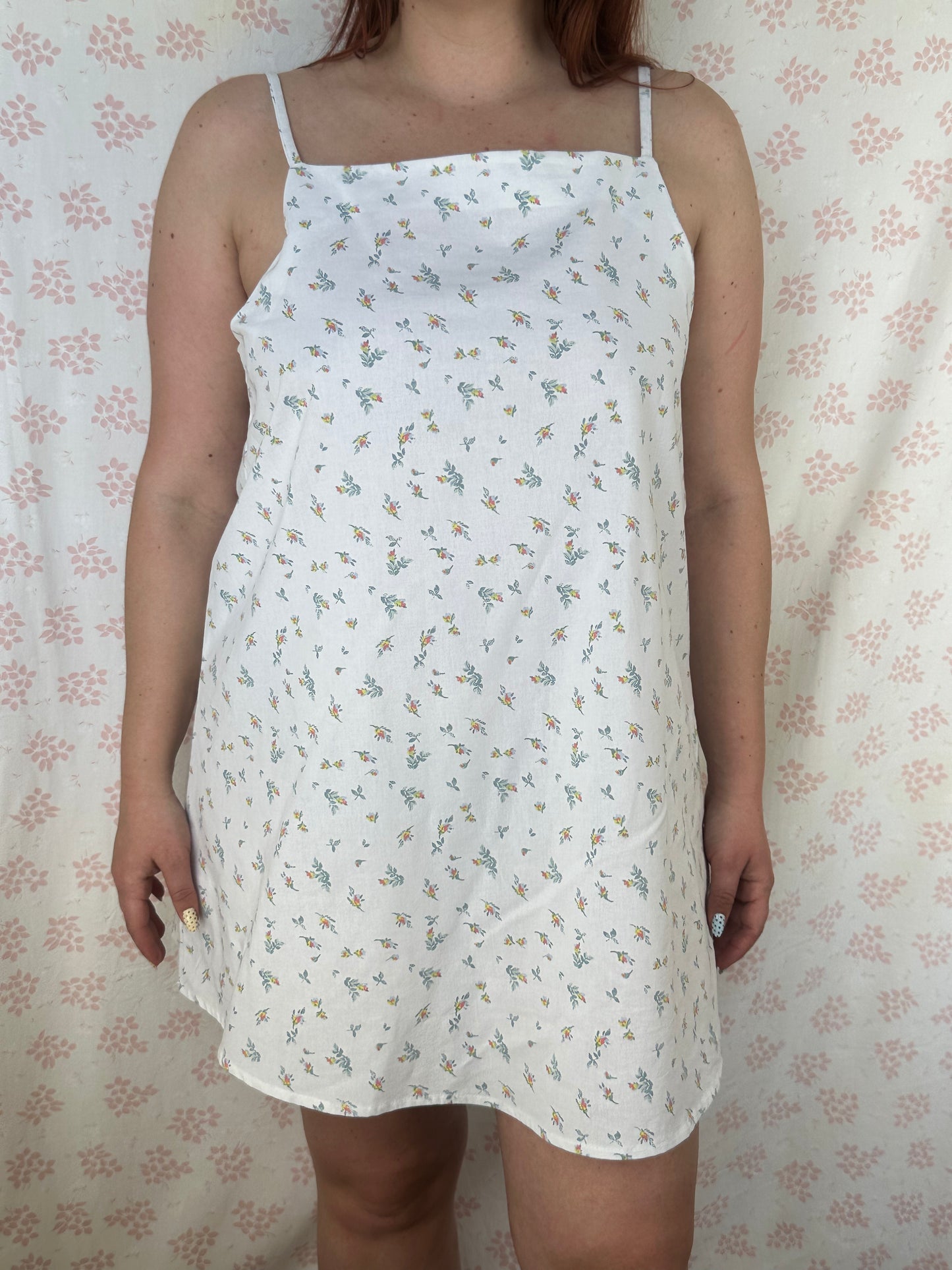 Robe Bretelle Fleurs