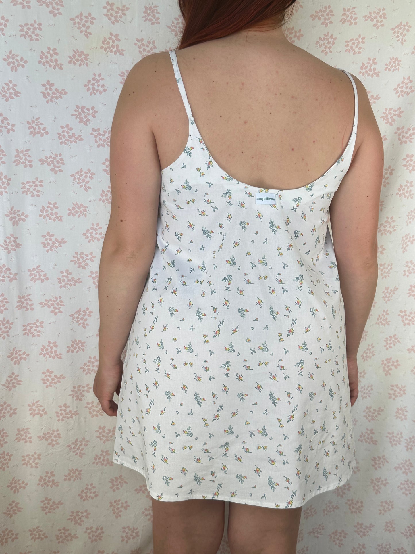 Robe Bretelle Fleurs