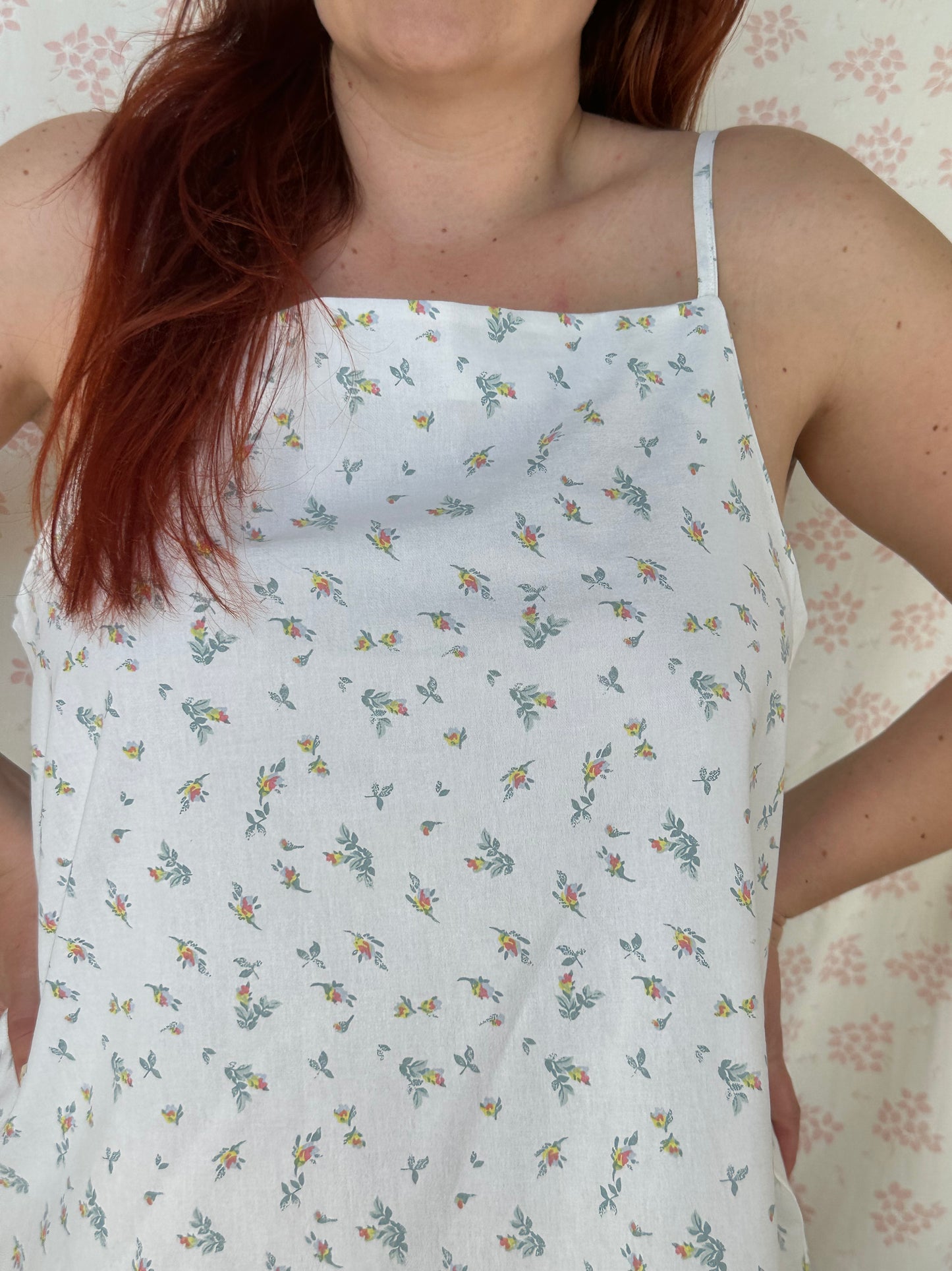 Robe Bretelle Fleurs