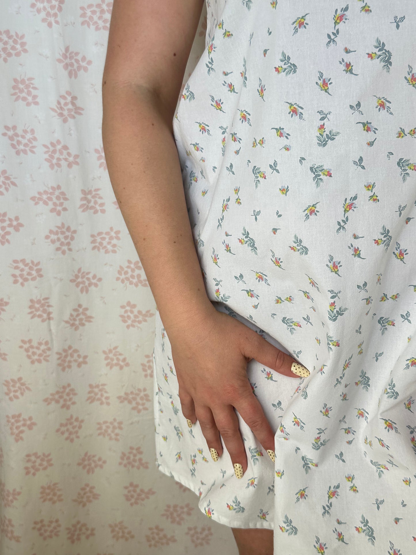 Robe Bretelle Fleurs