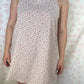 Robe Bretelle Fleurs Rose