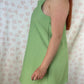 Robe Bretelle Vert Matcha