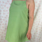 Robe Bretelle Vert Matcha