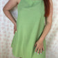 Robe Bretelle Vert Matcha