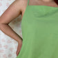 Robe Bretelle Vert Matcha