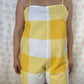 Combishort Carreaux Jaune