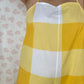 Combishort Carreaux Jaune