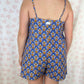 Combishort Bleu Motifs