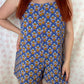 Combishort Bleu Motifs