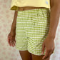 Short Vichy Vert