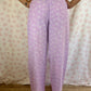 Pantalon Fleurs Lila