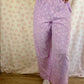 Pantalon Fleurs Lila