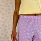Pantalon Fleurs Lila