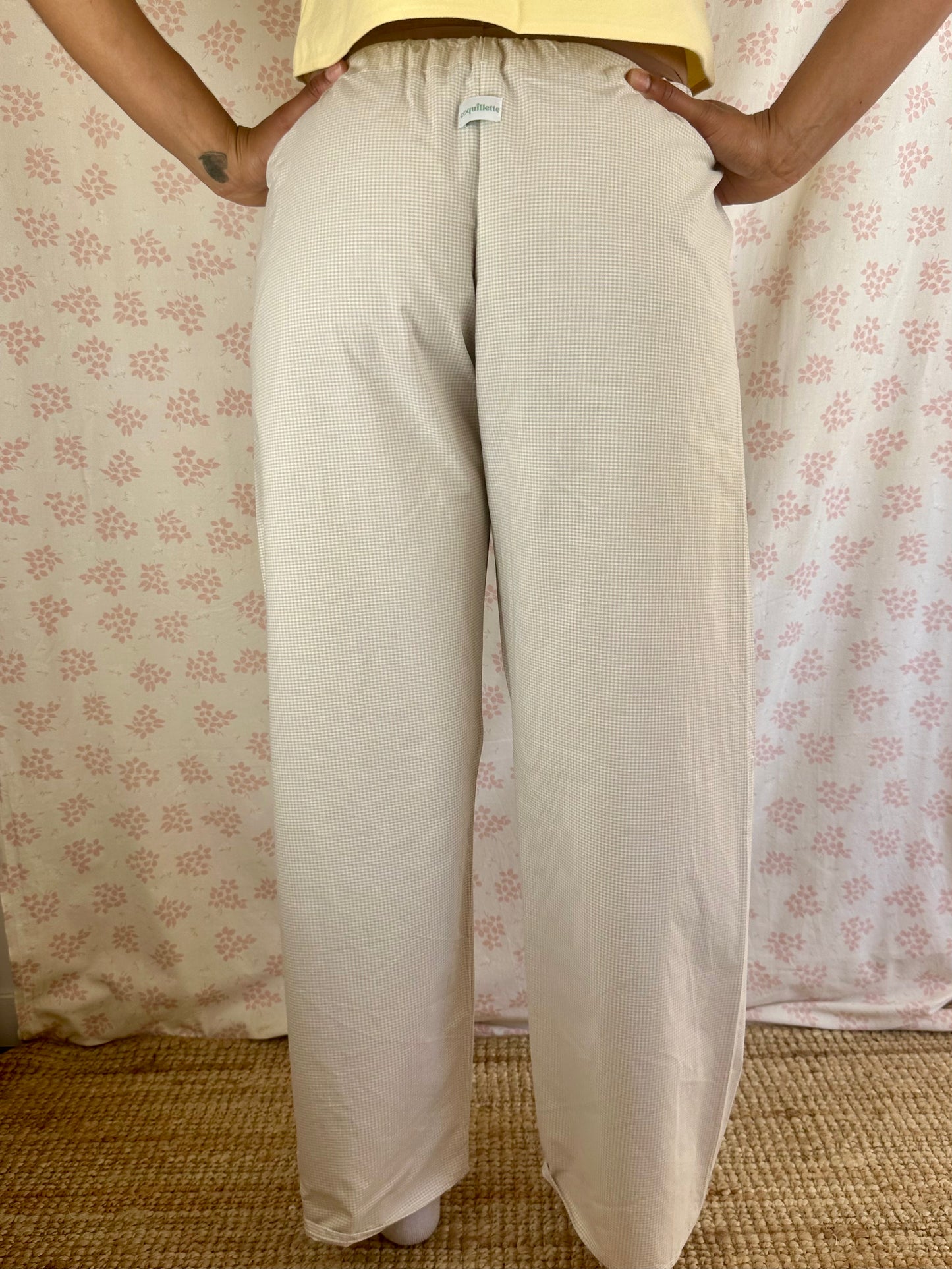 Pantalon Petits Carreaux
