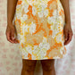Jupe Fleurs Orange