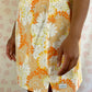 Jupe Fleurs Orange