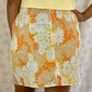 Jupe Fleurs Orange