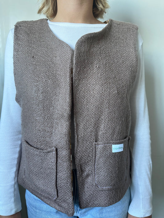 Gilet Marron