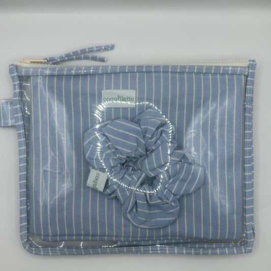 Pack de plage Rayure Bleu