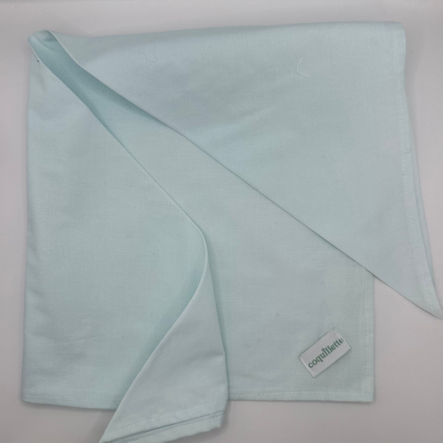 Grand Foulard Uni Bleu Ciel
