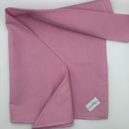 Grand Foulard Uni Vieux Rose