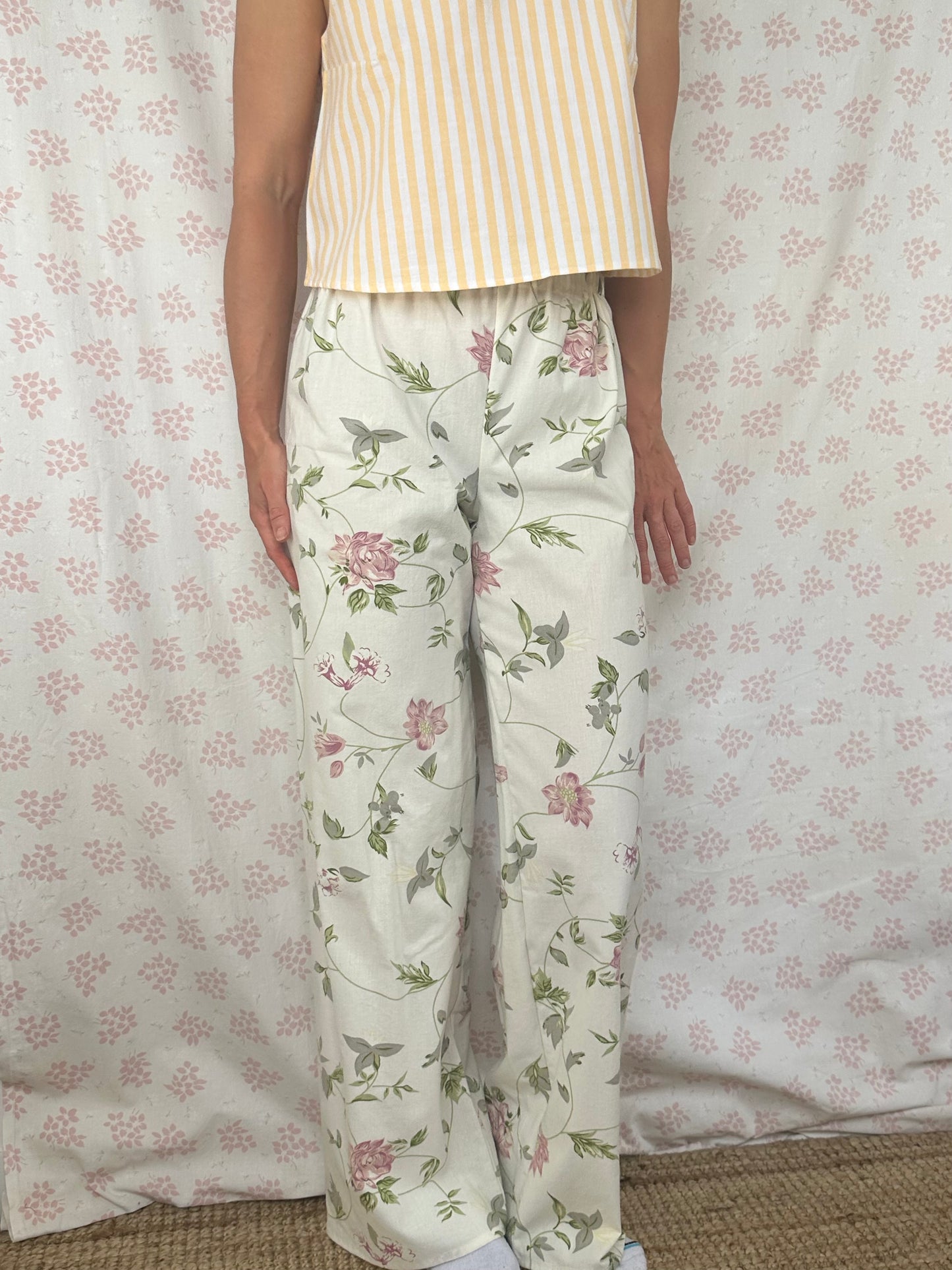 Pantalon Fleurs