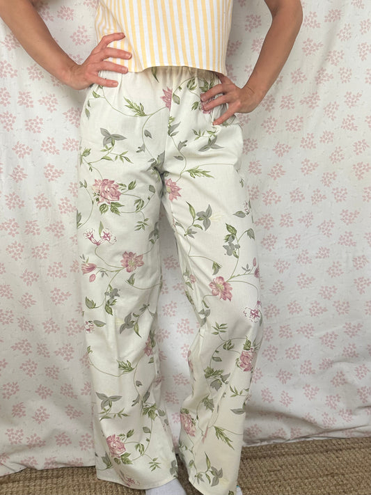 Pantalon Fleurs