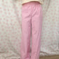Pantalon Vichy Rose