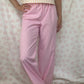 Pantalon Vichy Rose