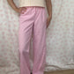 Pantalon Vichy Rose