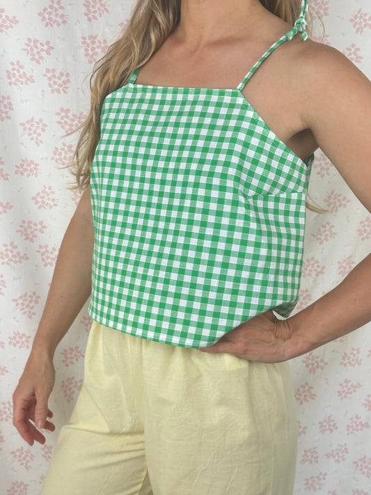 Top Vichy Vert